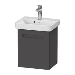 Duravit No.1 Waschtischunterbau wandhängend 316x390x478mm Graphit Matt, Folie/... DURAVIT-N14266R49490000 4063382802033 (Abb. 1)