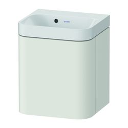 Duravit Happy D.2 Waschtisch-Set C-shaped wh Dekor, 360x400x480mm Nordic Weiß ... DURAVIT-HP4340N39390000 4063382214577 (Abb. 1)