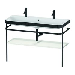 Duravit Happy D.2 Waschtisch-Set C-bonded Metallkonsole Lack, 490x1175x850mm, ... DURAVIT-HP4759O39390000 4063382214478 (Abb. 1)