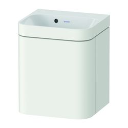 Duravit Happy D.2 Waschtisch-Set C-bonded wh Lack, 360x400x480mm Weiß Seidenma... DURAVIT-HP4633N36360000 4063382208590 (Abb. 1)