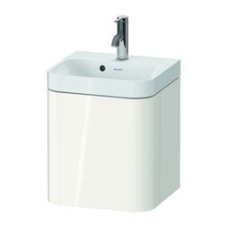 Duravit Happy D.2 Waschtisch-Set C-shaped wh Dekor, 360x400x480mm Weiß Hochgla... DURAVIT-HP4340O22220000 4063382214614 (Abb. 1)