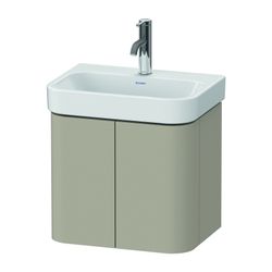 Duravit Happy D.2 Waschtischunterbau wandhäng. 350x475x415mm Taupe Seidenmatt,... DURAVIT-HP4384060600000 4063382803139 (Abb. 1)
