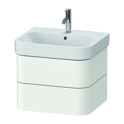 Duravit Happy D.2 Waschtischunterbau wandhäng. 490x575x415mm Weiß Seidenmatt, ... DURAVIT-HP4385036360000 4063382186577 (Abb. 1)