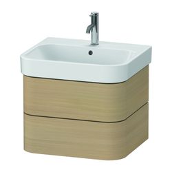 Duravit Happy D.2 Waschtischunterbau wandhäng. 490x575x415mm Mediterrane Eiche... DURAVIT-HP4385071710000 4063382186560 (Abb. 1)