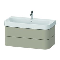 Duravit Happy D.2 Waschtischunterbau wandhäng. 490x975x415mm Taupe Seidenmatt,... DURAVIT-HP4388060600000 4063382187512 (Abb. 1)