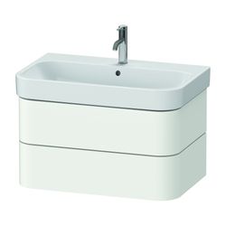 Duravit Happy D.2 Waschtischunterbau wandhäng. 490x775x415mm Weiß Seidenmatt, ... DURAVIT-HP4387036360000 4063382187192 (Abb. 1)
