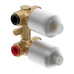 Duravit No.1 Einhebelmischer Unterputz Set, 2 Verbraucher, Chrom, Umstellventil, ... DURAVIT-N15210008010 8000177315978 (Abb. 1)