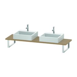 Duravit L-Cube Konsole variabel 480x800-2000x30mm, Compact Natur Eiche Matt, ohne ... DURAVIT-LC105C03030 4063382089045 (Abb. 1)