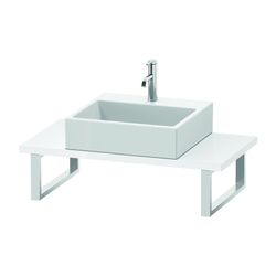 Duravit L-Cube Konsole variabel 480x800-2000x30mm, Compact Weiß HG, ohne Konsolent... DURAVIT-LC104C08585 4053424924144 (Abb. 1)