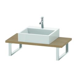 Duravit L-Cube Konsole variabel 480x800-2000x30mm, Compact Natur Eiche Matt, ohne ... DURAVIT-LC104C03030 4063382089038 (Abb. 1)