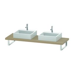 Duravit L-Cube Konsole variabel 550x800-2000x45mm wandhäng., Mediterrane Eiche Mat... DURAVIT-LC103C07171 4053424924922 (Abb. 1)