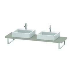 Duravit L-Cube Konsole variabel 480x800-2000x45mm, Compact Taupe Matt, ohne Konsol... DURAVIT-LC101C09191 4053424923734 (Abb. 1)