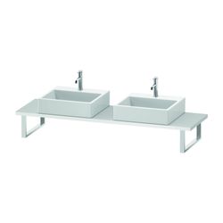 Duravit DuraStyle Konsole variabel 480x800-2000x30mm, wandhäng., Compact Mattweiß,... DURAVIT-DS105C01818 4053424920320 (Abb. 1)
