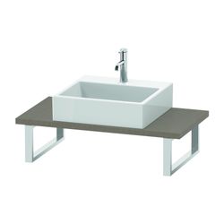Duravit DuraStyle Konsole variabel 480x800-2000x30mm, wandhäng., Compact Leinen Ma... DURAVIT-DS104C07575 4053424920276 (Abb. 1)