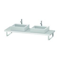 Duravit DuraStyle Konsole variabel 550x800-2000x45mm, wandhäng., Mattweiß, ohne Ko... DURAVIT-DS103C01818 4053424920603 (Abb. 1)