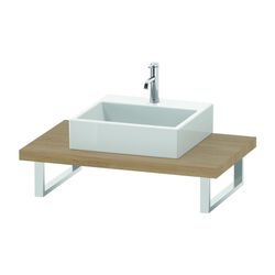 Duravit DuraStyle Konsole variabel 550x800-2000x45mm, wandhäng., Natur Eiche Matt,... DURAVIT-DS102C03030 4063382154835 (Abb. 1)