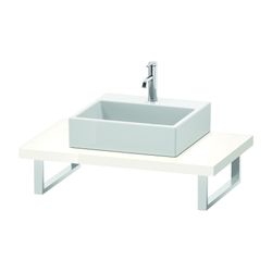 Duravit DuraStyle Konsole variabel 550x800-2000x45mm, wandhäng., Weiß Hochglanz, o... DURAVIT-DS102C02222 4053424920566 (Abb. 1)