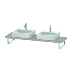 Duravit DuraStyle Konsole variabel 480x800-2000x45mm, wandhäng., Compact Taupe Mat... DURAVIT-DS101C09191 4053424920023 (Abb. 1)