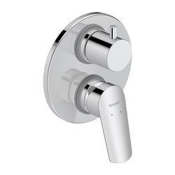 Duravit No.1 Einhebelmischer Unterputz Set, 2 Verbraucher, Chrom, Umstellventil, ... DURAVIT-N15210008010 8000177315978 (Abb. 1)