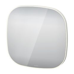 Duravit Zencha Spiegel Wandmontage 50x700x700mm, Weiß, LED, 27W, Betätigung Se... DURAVIT-ZE7056000000100 4063382829597 (Abb. 1)