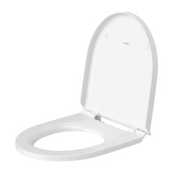 Duravit No.1 WC-Sitz D-shaped Weiß Hochglanz, 373x43x430mm, ohne Absenkautomatik, ü... DURAVIT-0020710000 4053424326764 (Abb. 1)