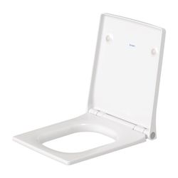 Duravit Design Classics WC-Sitz eckig Weiß Hochglanz, 371x63x433mm, mit Absenkautom... DURAVIT-0021290000 4053424682181 (Abb. 1)