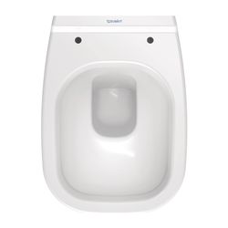 Duravit D-Code Wand-WC 480x350x355mm, Weiß Hochglanz, 6l, Tiefspüler, halb, waagere... DURAVIT-2211090000 4021534344237 (Abb. 1)