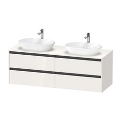 Duravit Ketho.2 Konsolenwaschtischunterbau wandh. 550x1600x568mm Taupe SM, mit... DURAVIT-K24899R83830000 4063382826619 (Abb. 1)