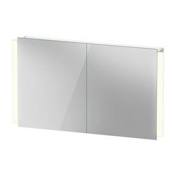 Duravit Ketho.2 Spiegelschrank Wandmontage 157x1200x700mm, Weiß, 2 Türen L/R L... DURAVIT-K27138000002000 4063382818874 (Abb. 1)