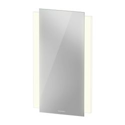 Duravit Ketho.2 Spiegel Wandmontage 33x400x700mm, Mattweiß, LED, 18W, Betätigu... DURAVIT-K27070000000000 4063382812957 (Abb. 1)