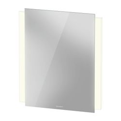 Duravit Ketho.2 Spiegel Wandmontage 33x600x700mm, Mattweiß, LED, 18W, Betätigu... DURAVIT-K27071000000000 4063382812964 (Abb. 1)