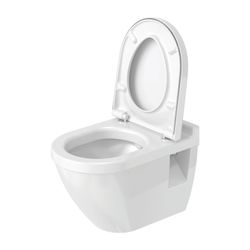 Duravit Starck 3 Wand-WC 540x365x355mm, Weiß Hochglanz, 4,5l, Tiefspüler, geschloss... DURAVIT-2200090000 4021534223037 (Abb. 1)