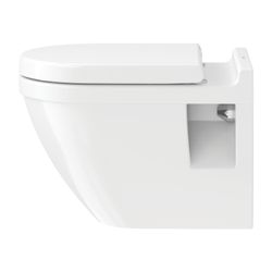 Duravit Starck 3 Wand-WC 540x365x355mm, Weiß Hochglanz, 4,5l, Tiefspüler, geschloss... DURAVIT-2200090000 4021534223037 (Abb. 1)
