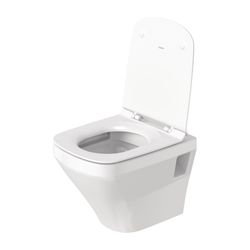 Duravit DuraStyle WC-Set wandh. Wand-WC, WC-Sitz, Weiß Hochglanz, Spülrand rimless,... DURAVIT-45710900A1 4053424392134 (Abb. 1)