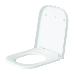 Duravit Happy D.2 WC-Sitz D-shaped, Weiß HG 359x43x430mm mit Absenkauto. Sitzgarnit... DURAVIT-0064590000 4021534870989 (Abb. 1)