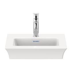 Duravit White Tulip Handwaschbecken 330x450x135mm, Weiß Hochglanz, WonderGliss, Re... DURAVIT-07374500411 4063382002211 (Abb. 1)