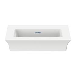 Duravit White Tulip Handwaschbecken 330x450x135mm, Weiß Hochglanz, WonderGliss, Re... DURAVIT-07374500701 4063382002235 (Abb. 1)