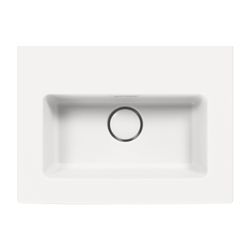 Duravit White Tulip Handwaschbecken 330x450x135mm, Weiß Hochglanz, WonderGliss, Re... DURAVIT-07374500701 4063382002235 (Abb. 1)