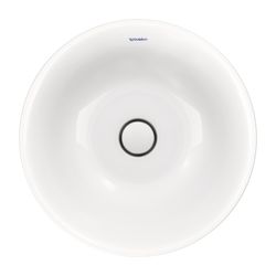 Duravit White Tulip Waschtisch 500x500x160mm, Weiß Hochglanz, Rund, 1 Waschplatz mi... DURAVIT-2365500070 4063382135568 (Abb. 1)