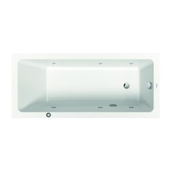Duravit No.1 Whirlwanne Rechteckig, Einbau, 700x1600x420mm Jet Project, 1 Rück... DURAVIT-760488000JP1000 4063382185617 (Abb. 1)