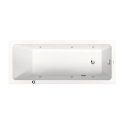 Duravit No.1 Whirlwanne Rechteckig, Einbau, 700x1700x420mm Jet Project, 1 Rück... DURAVIT-760489000JP1000 4063382185624 (Abb. 1)