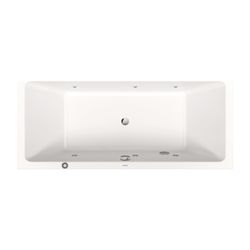 Duravit No.1 Whirlwanne rechteckig Einbau, 800x1800x420mm Jet Project, 2 Rücke... DURAVIT-760492000JP1000 4063382185648 (Abb. 1)