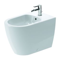 Duravit ME by Starck Stand Bidet 600x370x400mm, Weiß Hochglanz, 1 HL, mit Überlauf,... DURAVIT-2289100000 4021534966712 (Abb. 1)