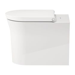 Duravit White Tulip Stand WC 580x370x420mm, Weiß Hochglanz, HygieneGlaze, Back to w... DURAVIT-2001092000 4063382012555 (Abb. 1)