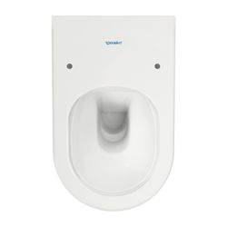Duravit White Tulip Stand WC 580x370x420mm, Weiß Hochglanz, HygieneGlaze, Back to w... DURAVIT-2001092000 4063382012555 (Abb. 1)