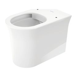 Duravit White Tulip Stand WC 580x370x420mm, Weiß Hochglanz, HygieneGlaze, Back to w... DURAVIT-2001092000 4063382012555 (Abb. 1)