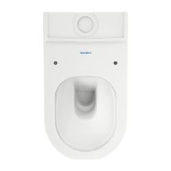 Duravit White Tulip Stand WC für Kombination 650x360x420mm, Weiß Hochglanz, Wonder... DURAVIT-21970900001 4053424894850 (Abb. 1)
