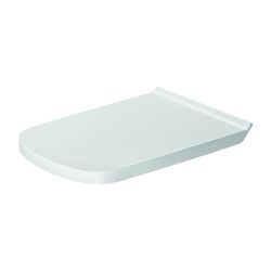Duravit DuraStyle WC-Sitz Weiß Hochglanz 379x43x507mm, mit Absenkautomatik, Edelsta... DURAVIT-0062390000 4021534983849 (Abb. 1)