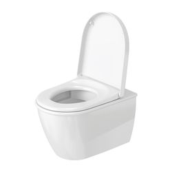 Duravit WC-Sitz, D-shaped, Weiß Hochglanz 370x38x436mm, ohne Absenkautomatik, Edels... DURAVIT-0069810000 4021534810886 (Abb. 1)