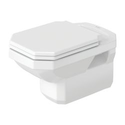 Duravit Serie 1930 Wand-WC 585x355x345mm, Weiß Hochglanz, 6l, WonderGliss, Tiefspü... DURAVIT-01820900001 4021534174933 (Abb. 1)